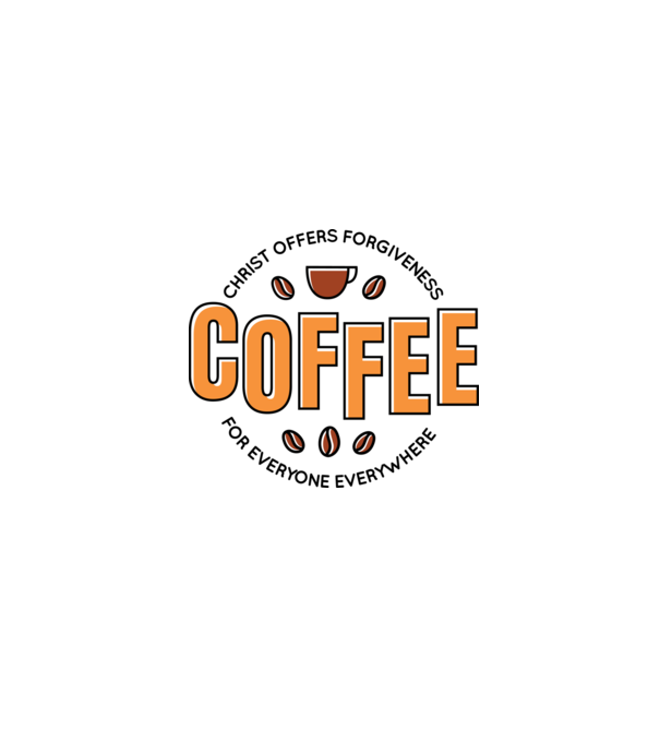 Cafea Iertare model gri pe tricou