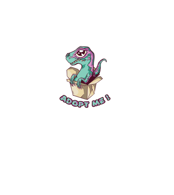 Raptor drăguț model gri pe tricou