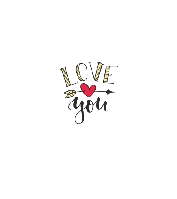 'Te iubesc tricou pentru Valentine''s Day' model alb/roșu pe tricou