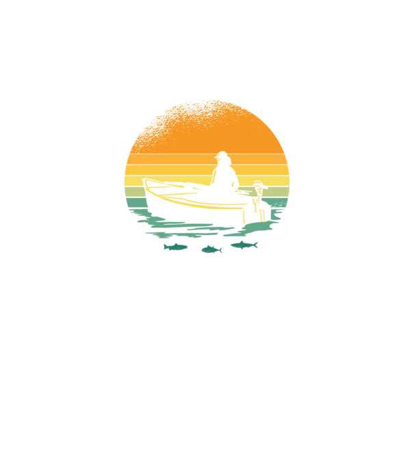 Retro cu Barcă model negru pe tricou