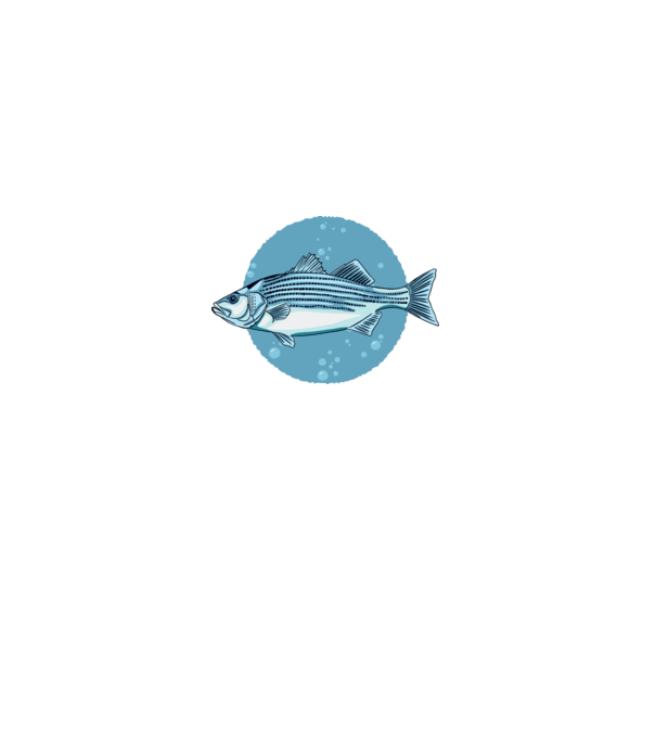 Biban de mare model turcoaz pe tricou