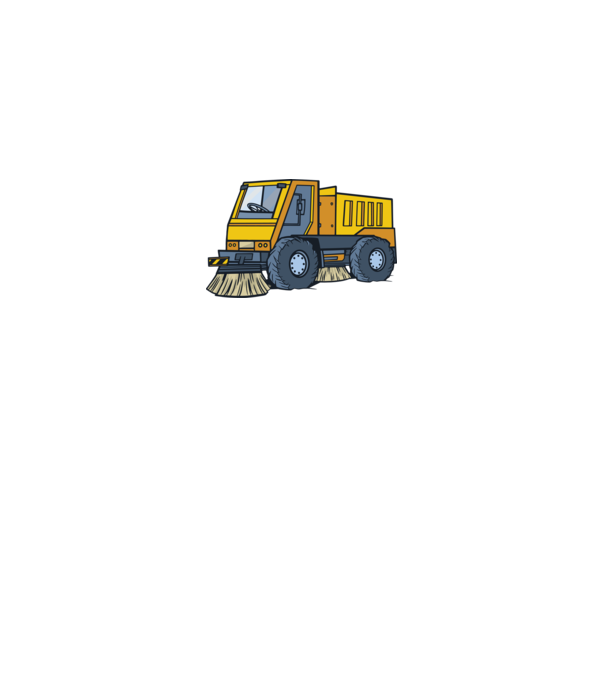 Camion spălare străzi model gri pe tricou