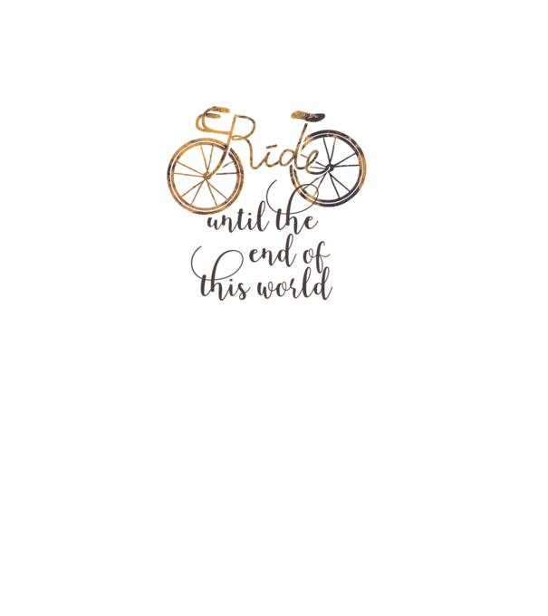 Ride until the end of this world model gri pe tricou