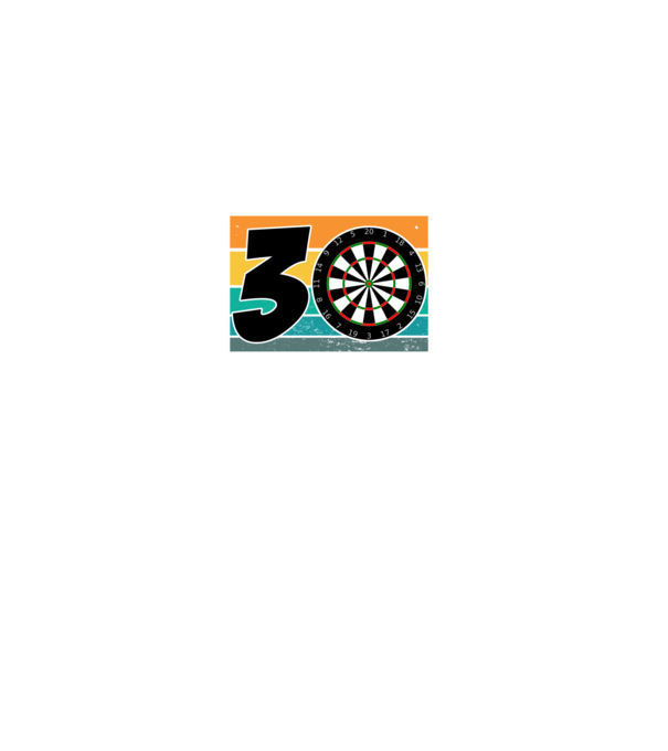 'I''m not 30 I''m double 15 darts birthday' model turcoaz pe tricou