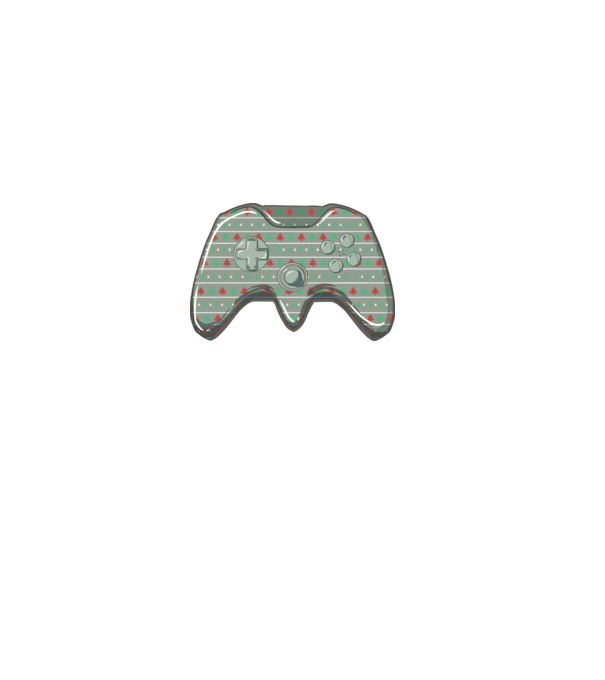 Controler Gamer Crăciun model roz deschis pe tricou