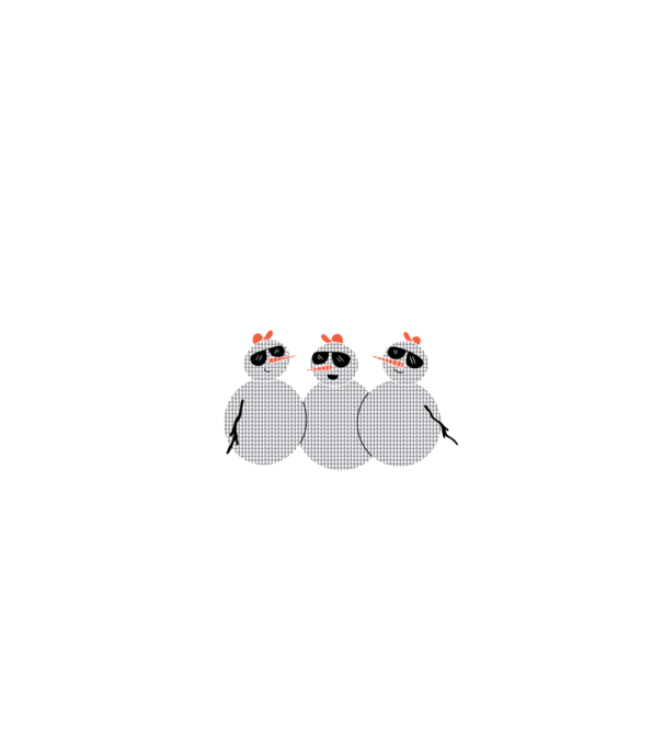 Chillin with my Snowmies tricou pulovăr urât model negru pe tricou