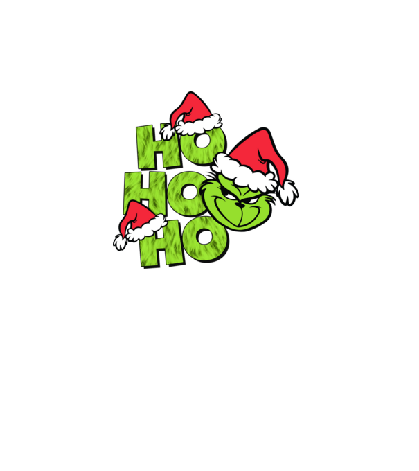 Ho Ho Ho - Grinch model turcoaz pe tricou