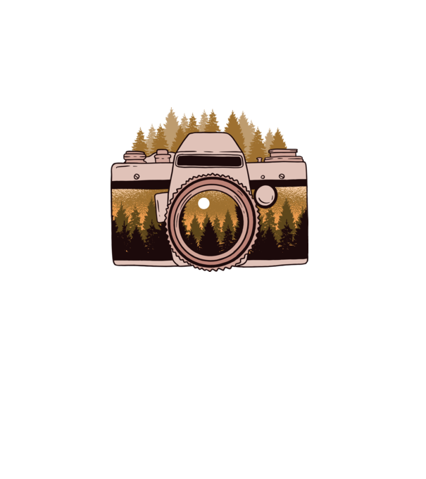 Natură Fotograf tricou fotograf model alb pe tricou