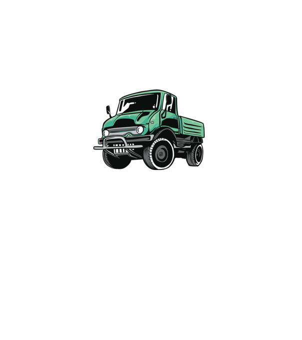 Camion model gri pe tricou