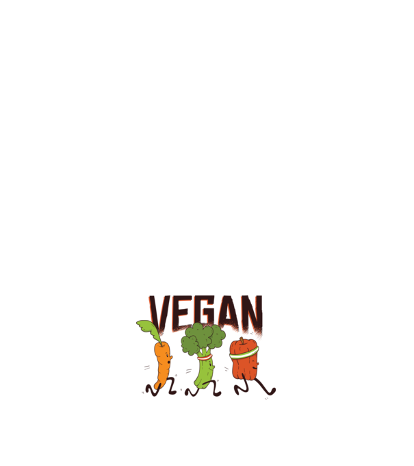 Legume vegan model negru pe tricou