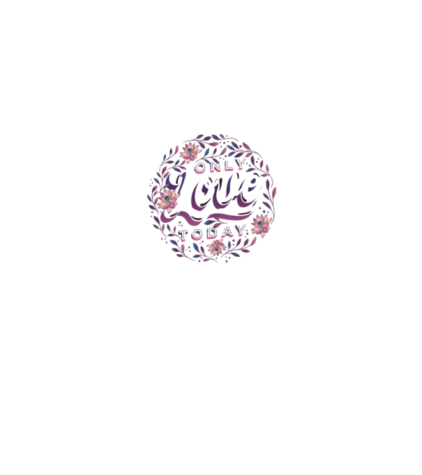 'Only Love Today tricou pentru Valentine''s Day' model roz deschis pe tricou