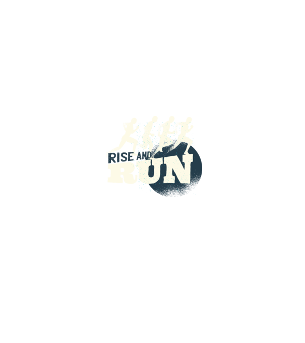 Rise and Run - Tricou pentru alergători model gri pe tricou