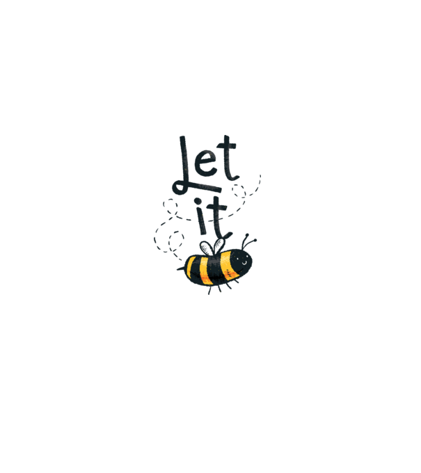 Let it bee - Apicultor model roșu pe tricou