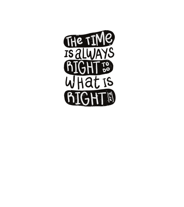 The time is always right model galben pe tricou