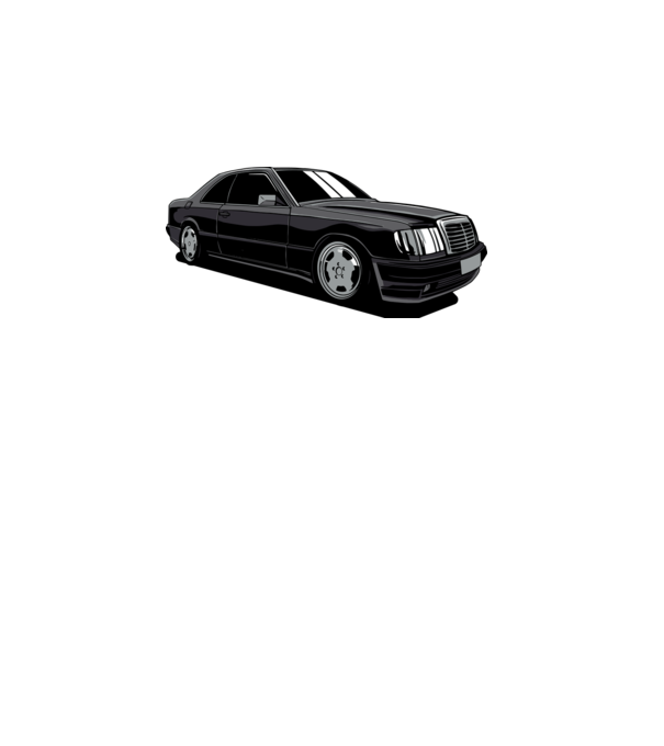 Mercedes model turcoaz pe tricou