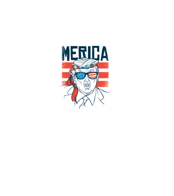 Merica Trump 2020 Usa model alb pe tricou