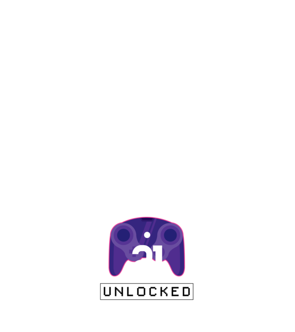 Level 21 Unlocked Gamer Birthday model negru pe tricou