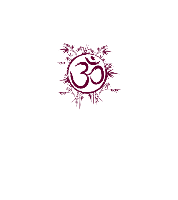 Simbol Yoga model alb pe tricou