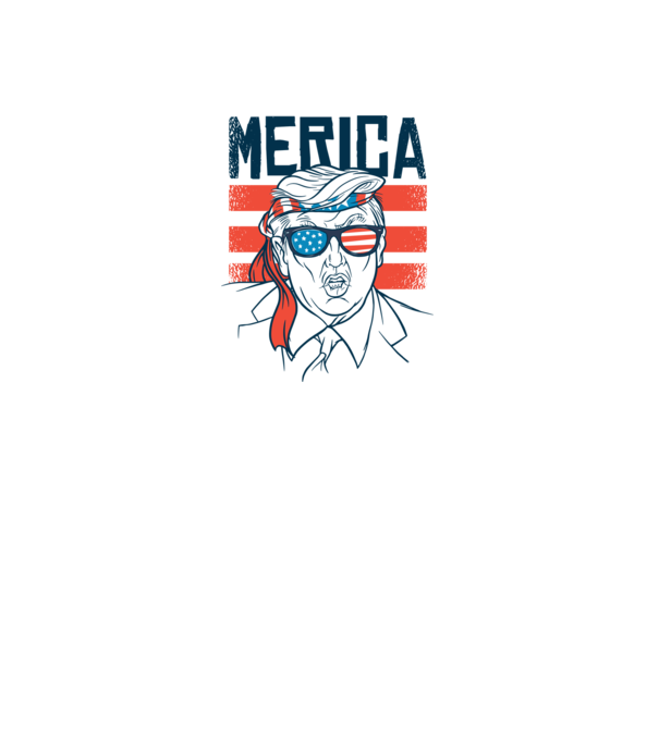 Merica Trump 2020 Usa model alb pe tricou