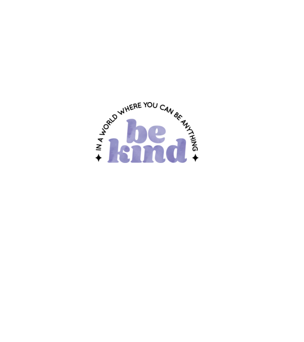 Be kind model roz deschis pe tricou
