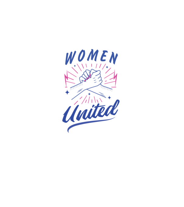 Women United tricou Ziua Femeii model alb pe tricou
