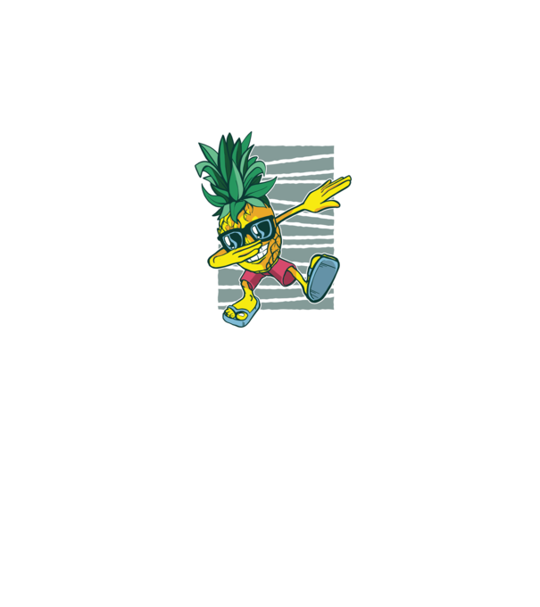 Ananas DAB dans model roz pe tricou