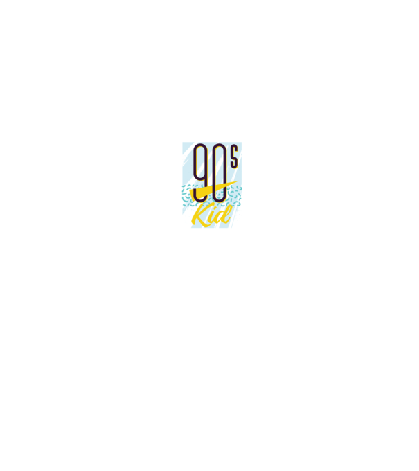 Retro 90s Kid model gri pe tricou