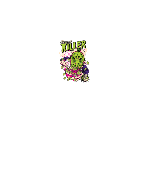 Cereal Killer model gri pe tricou
