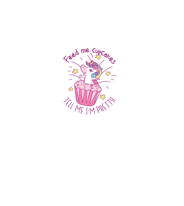 Unicorn Muffin model nisipiu pe tricou