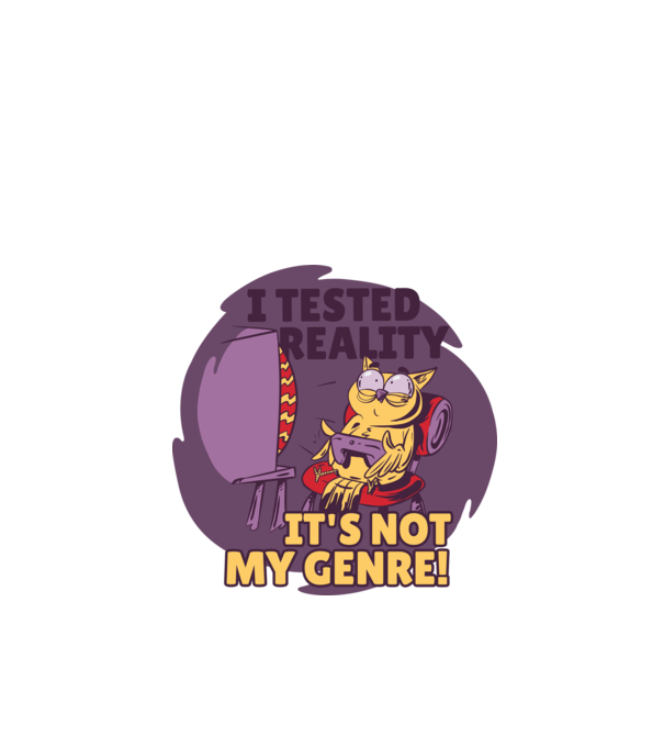 Bufnița Gamer model turcoaz pe tricou