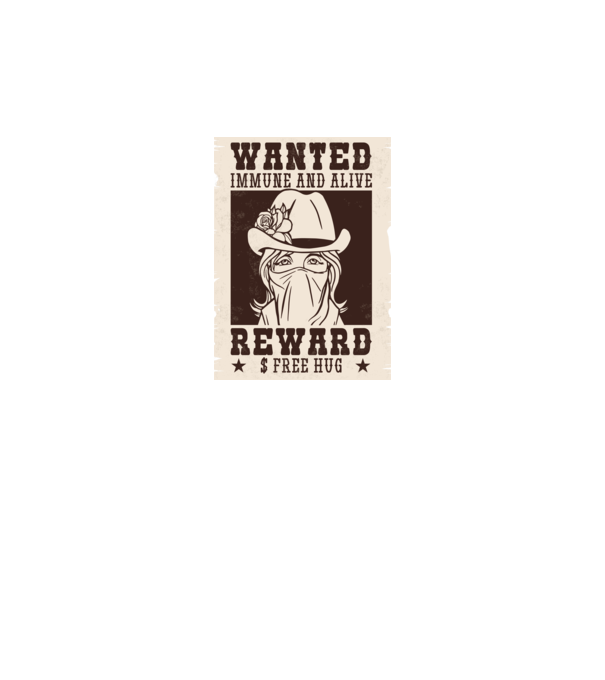 Afiș Wanted - Îmbrățișări gratuite model bordo pe tricou