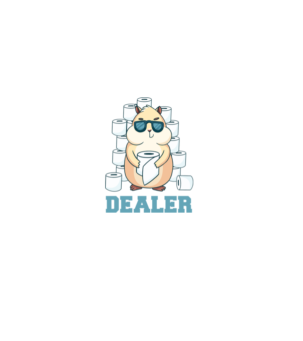 Dealer model negru pe tricou
