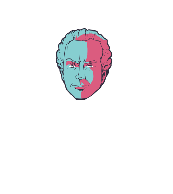 Immanuel Kant model mov pe tricou