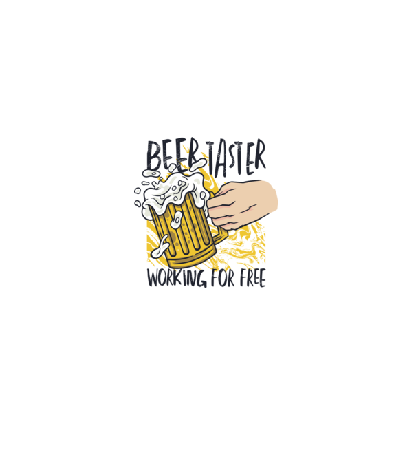Degustare de bere model gri pe tricou