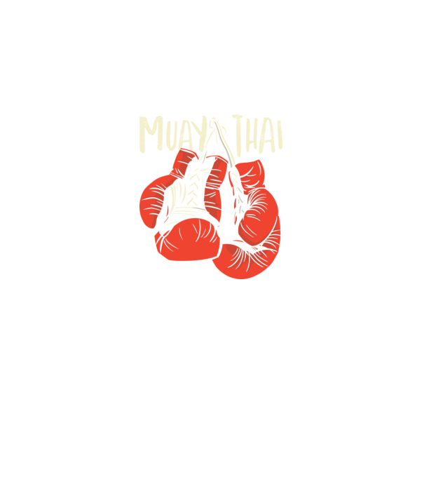 Muay Thai model negru pe tricou