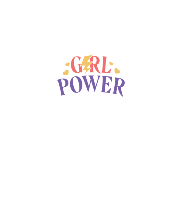 Girl Power Ziua Femeii model alb pe tricou