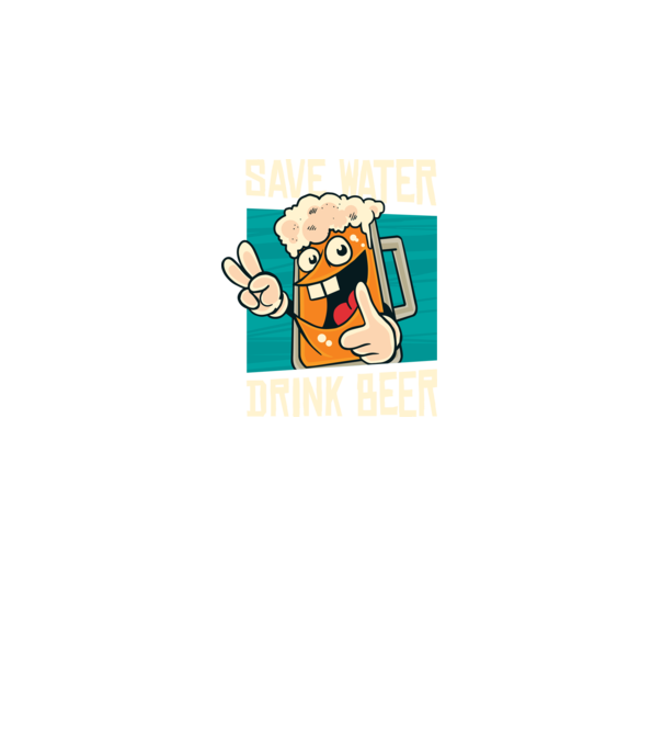 Save water, drink beer tricou amuzant bere model negru pe tricou