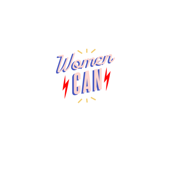 Women Can de Ziua Femeii model negru pe tricou