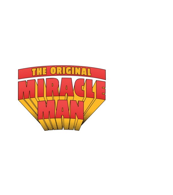 The Original Miracle Man model negru pe tricou
