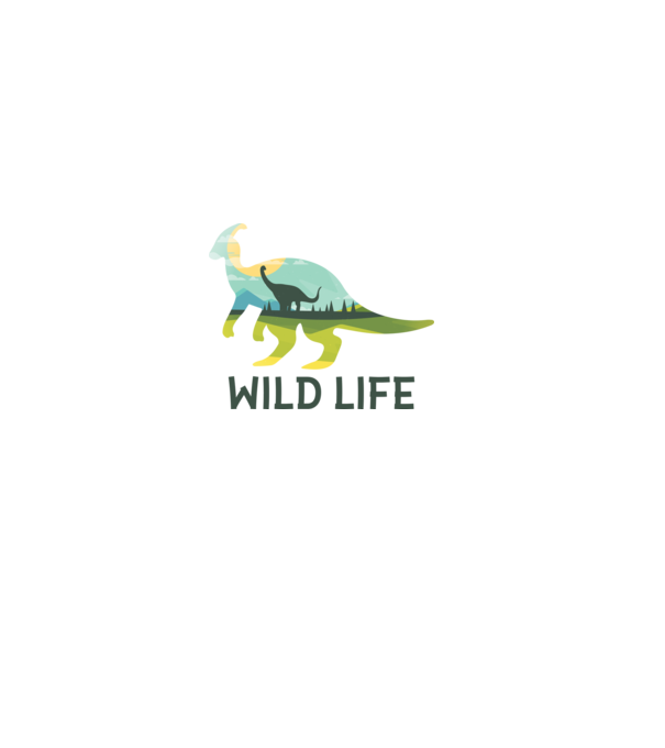 Dinosaur model negru pe tricou