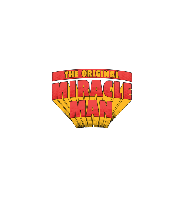 The Original Miracle Man model negru pe tricou
