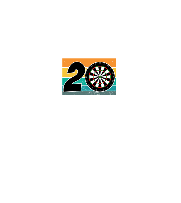 'I''m not 20 I''m double 10 darts birthday' model turcoaz pe tricou