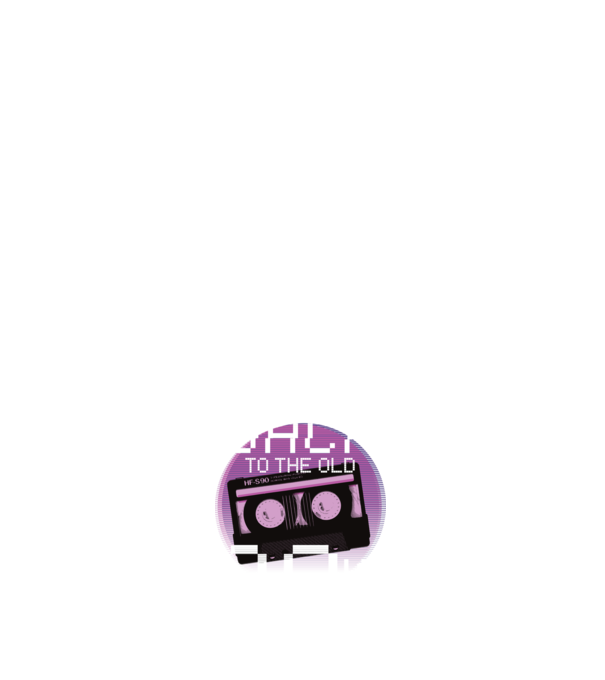 'Back to the 90s Înapoi în anii ''90' model negru pe tricou