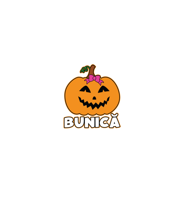 bunică model negru pe tricou