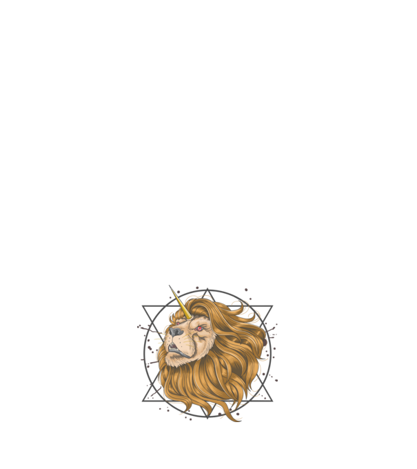 lion unicorn model roz deschis pe tricou