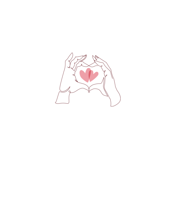 Dragoste Valentine inimă model alb pe tricou