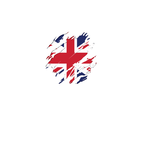 UK Steagul Regatului Unit model negru pe tricou