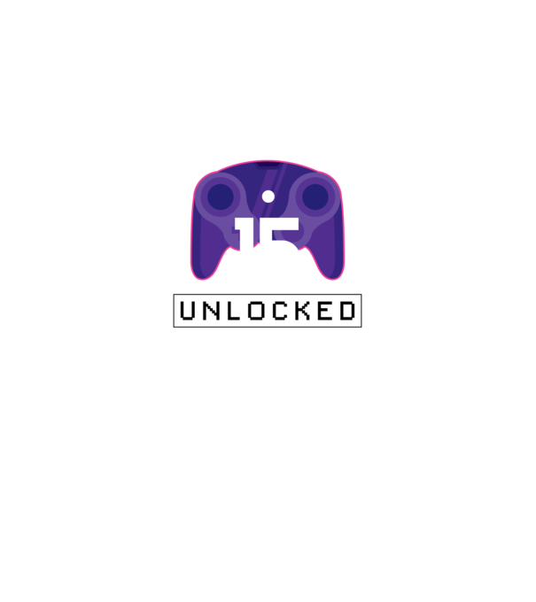 Level 15 Unlocked Gamer Birthday model negru pe tricou
