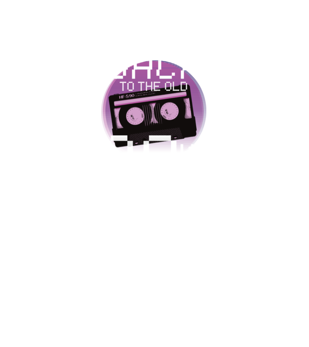 'Back to the 90s Înapoi în anii ''90' model negru pe tricou