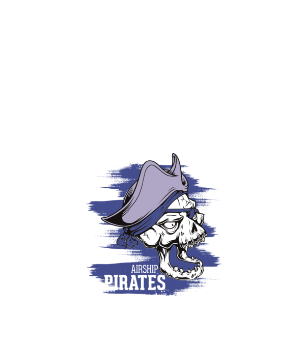 Airship Pirates 2 - Pirat model nisipiu pe tricou
